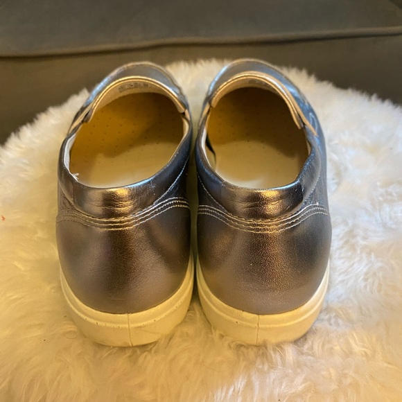 Ecco Silver Loafers - Picture 3 of 5